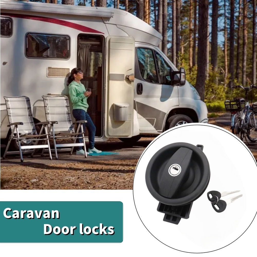 Door Lock - Fechadura de porta rv escondida c/w,
