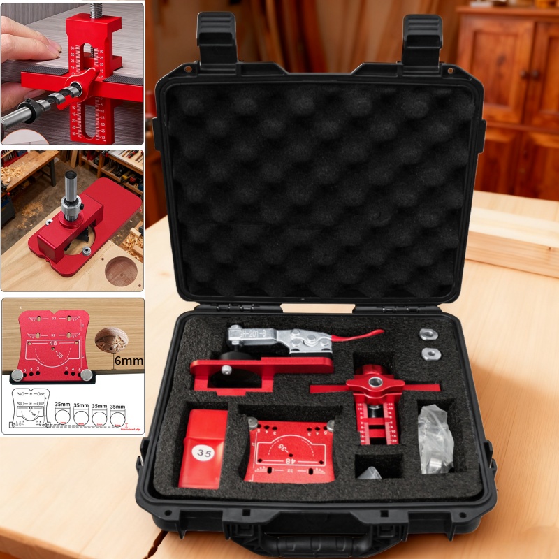 Cabinet Hinges - Kit de instalação de dobradiça de
