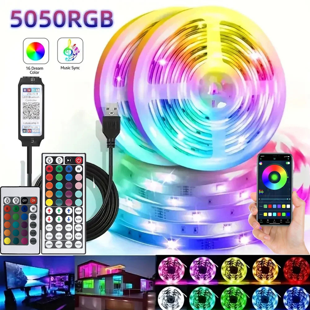 Led Strip Lights - Faixa de luz led rgb inteligente