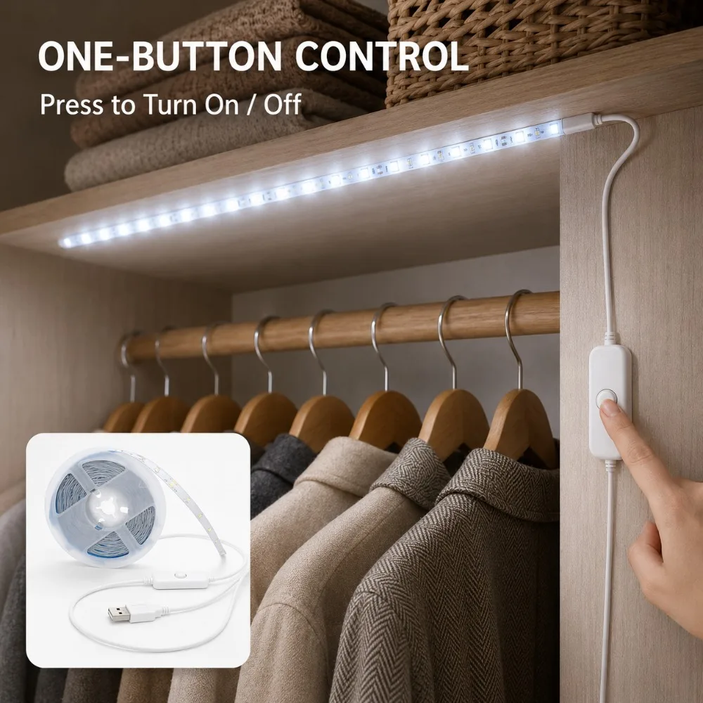 Fitas de luzes LED com control - Led Strip Lights avaliação e preço