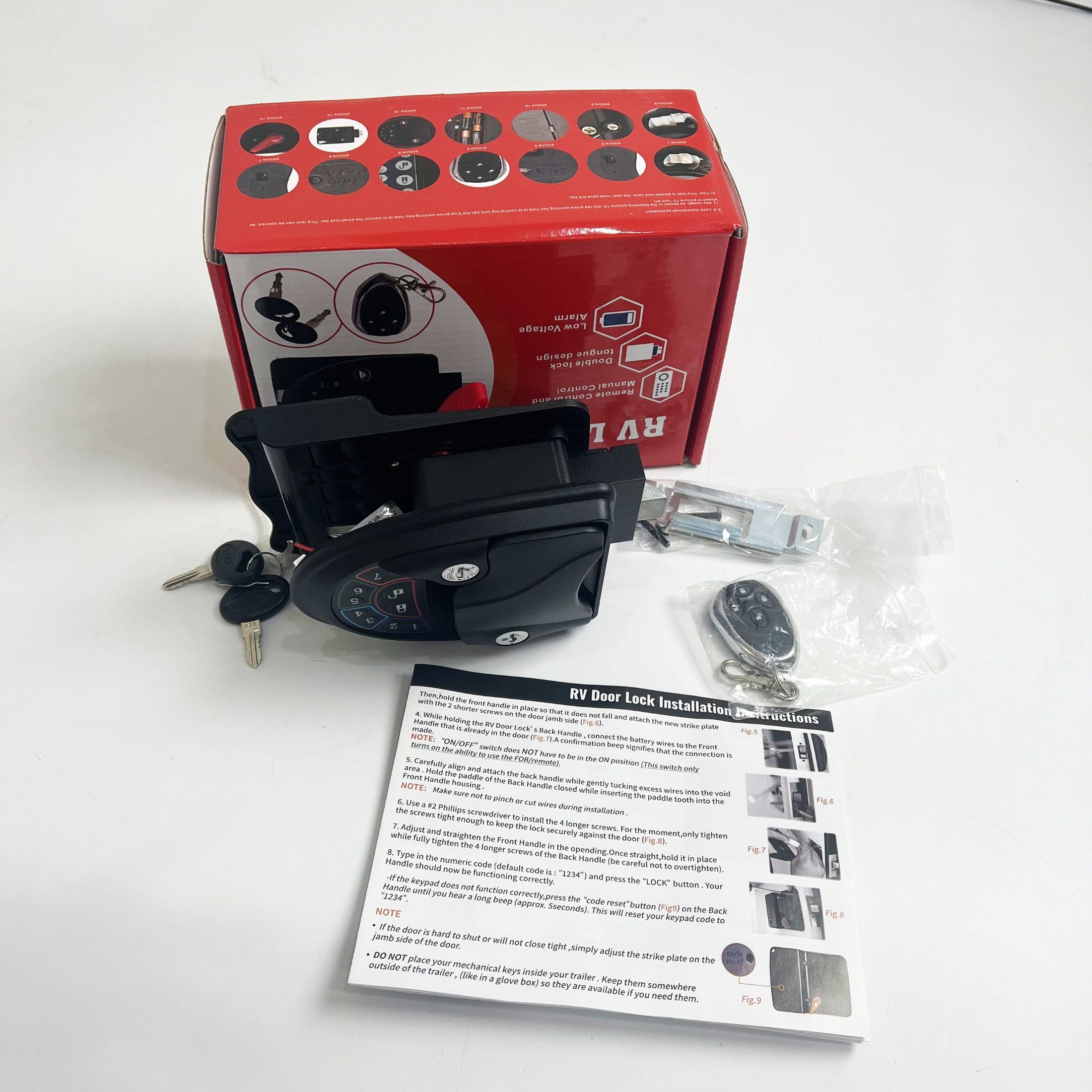 Fechadura codificada de porta  - Door Lock avaliação e preço