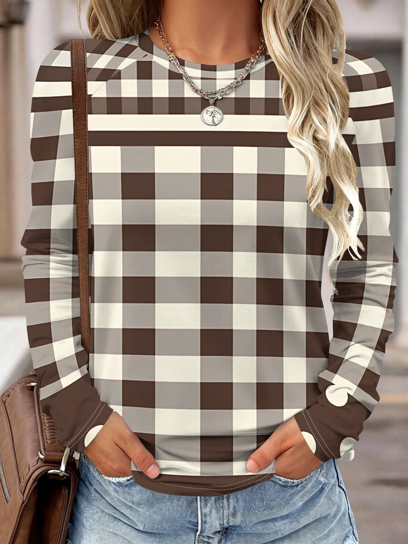 Camisa de manga comprida para  - Wallpaper avaliação e preço