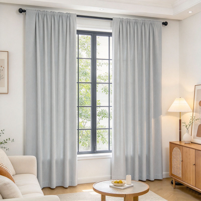 2 cortinas de veludo liso com  - Curtain Rods avaliação e preço