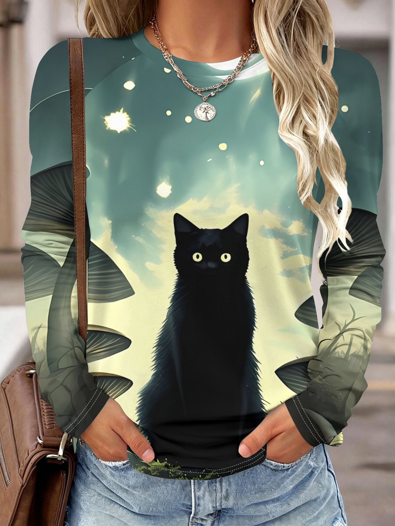 Camisa de manga comprida para  - Wallpaper avaliação e preço