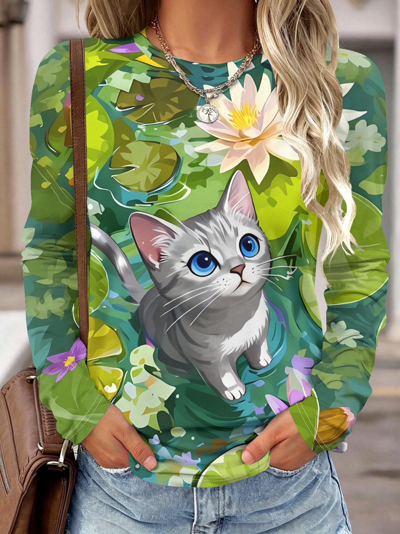 Camisa de manga comprida para  - Wallpaper avaliação e preço