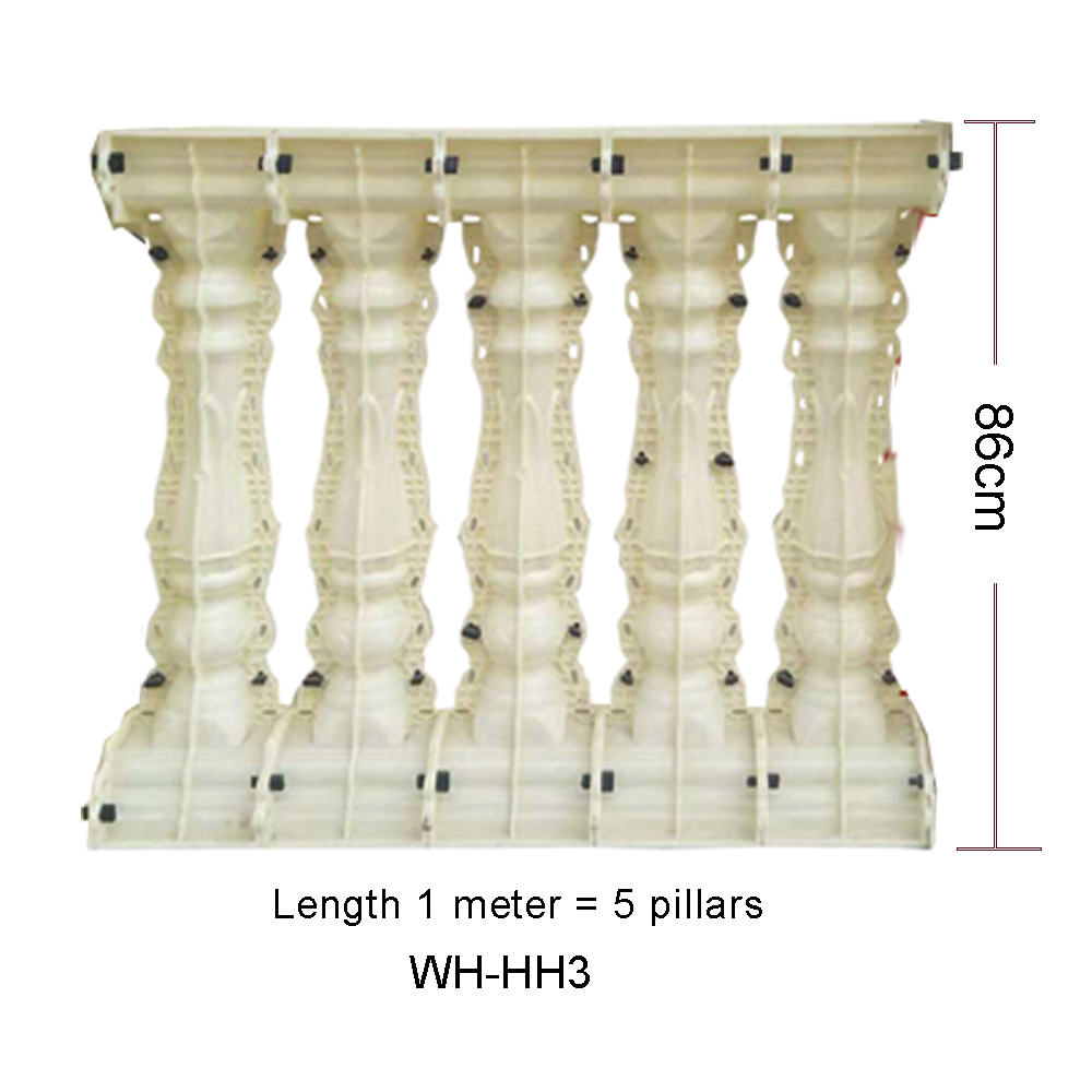 Baluster de concreto plástico  - Home Improvement Fence avaliação e preço