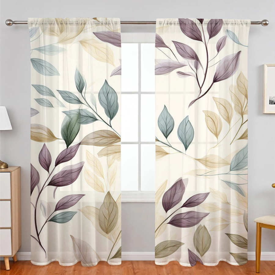 2 cortinas transparentes, esta - Curtain Rods avaliação e preço