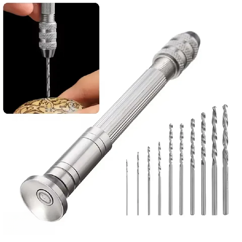 Mini Furadeira Manual 0.8-3.0m - Drill Bits avaliação e preço